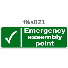 emergency assembly point