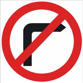 road sign