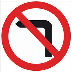 road sign