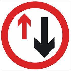 road sign