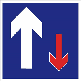 road sign