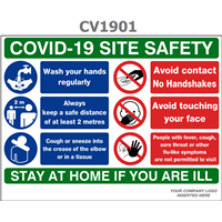 Covid -19 Site Safety Sign