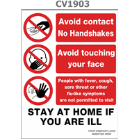 stay at home if you are ill 