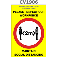 maintain social distancing