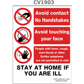 stay at home if you are ill 